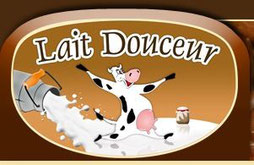 Logo "Lait douceur de Normandie".